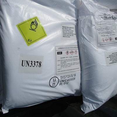 CAS 15630-89-4ナトリウムPercarbonateは企業の等級の織物の補助者SPC PCSに塗った